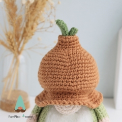 Onion gnome amigurumi pattern by PamPino Gnomes