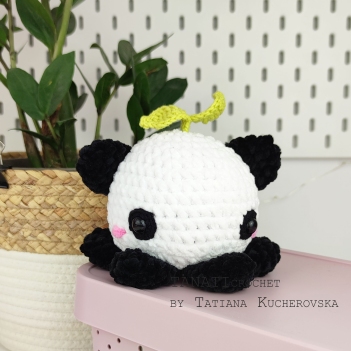 OctoPanda amigurumi pattern by TANATIcrochet