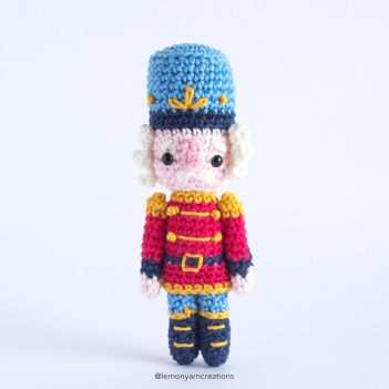 Nutcracker amigurumi pattern by Lemon Yarn Creations