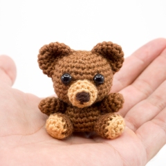 Mini Bear amigurumi pattern by Supergurumi