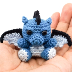 Mini Dragon amigurumi pattern by Supergurumi