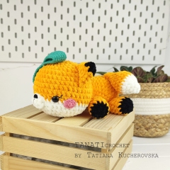 2 patterns/fox and bunny amigurumi pattern by TANATIcrochet