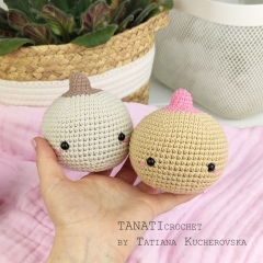 Boob Rattle and Toy amigurumi pattern by TANATIcrochet