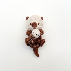 Sea Otter Crochet Pattern amigurumi pattern by Curiouspapaya