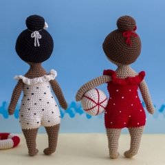 Summer dolls amigurumi pattern by TwoLoops