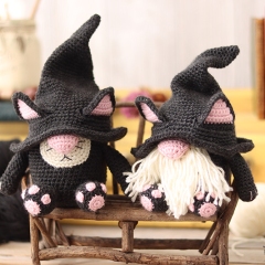Cat Gnome amigurumi by Jen Hayes Creations