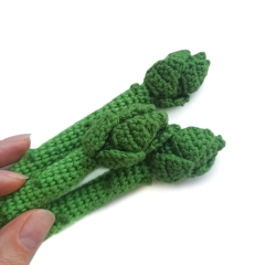 Asparagus - Play food vegetables amigurumi by Mommys Bunny Crafts
