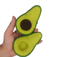 Avocado - Play food vegetables amigurumi by Mommys Bunny Crafts