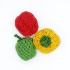 Bell pepper- Play food vegetable amigurumi by Mommys Bunny Crafts