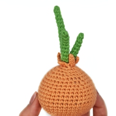 Onion - Play food vegetables amigurumi pattern by Mommys Bunny Crafts