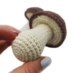 Porcini mushroom - Play food amigurumi pattern by Mommys Bunny Crafts