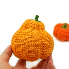 Pumpkin - Play food veggies amigurumi pattern by Mommys Bunny Crafts
