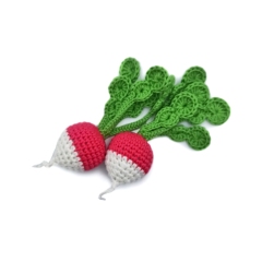 Radish - Play food veggies amigurumi pattern by Mommys Bunny Crafts