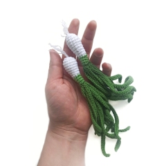 Scallions - Play food greens amigurumi by Mommys Bunny Crafts