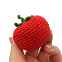 Tomato - Play food vegetables amigurumi by Mommys Bunny Crafts