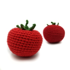 Tomato - Play food vegetables amigurumi pattern by Mommys Bunny Crafts