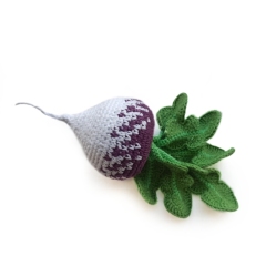 Turnip - Play food vegetables amigurumi pattern by Mommys Bunny Crafts