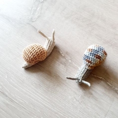 Edward the Snail amigurumi pattern by Critter Stitch
