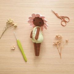 Flower Sprite amigurumi by Critter Stitch