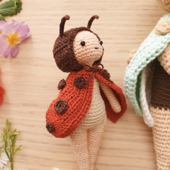 Ladybug Sprite amigurumi by Critter Stitch