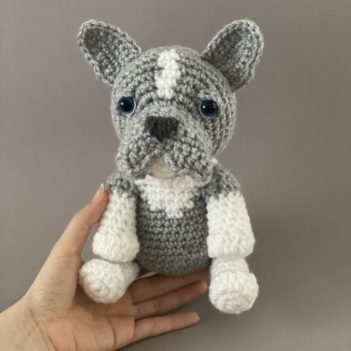 French Bulldog amigurumi pattern by CrochetThingsByB