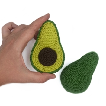 Avocado - Play food vegetables amigurumi pattern by Mommys Bunny Crafts