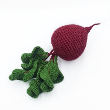 Beetroot - Play food vegetable amigurumi pattern by Mommys Bunny Crafts