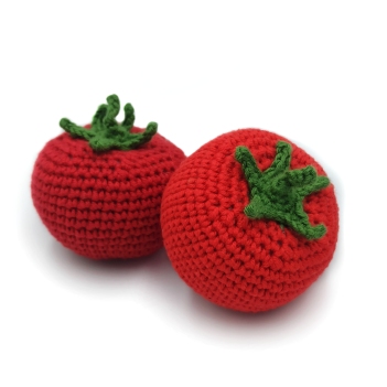 Tomato - Play food vegetables amigurumi pattern by Mommys Bunny Crafts