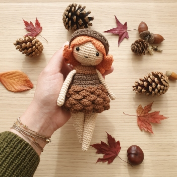 Pine Sprite amigurumi pattern by Critter Stitch