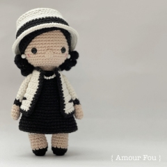 Coco Chanel amigurumi by Amour Fou