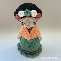 Frida amigurumi by Amour Fou