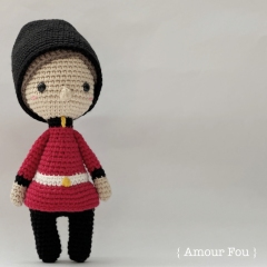 Jack, the Royal Guard amigurumi pattern by Amour Fou