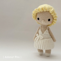 Marilyn Monroe amigurumi by Amour Fou