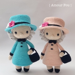 Queen Elizabeth amigurumi by Amour Fou