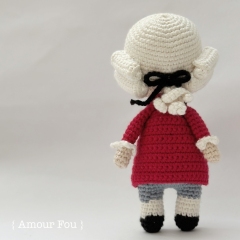 Wolfgang Amadeus Mozart amigurumi by Amour Fou