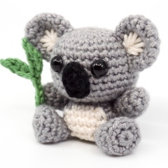 Mini Koala amigurumi by Supergurumi