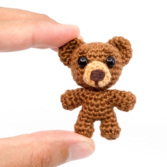 Mini Noso Bear amigurumi pattern by Supergurumi