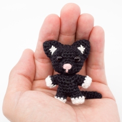 Mini Noso Cat amigurumi pattern by Supergurumi