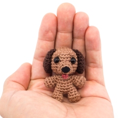 Mini Noso Dog amigurumi pattern by Supergurumi