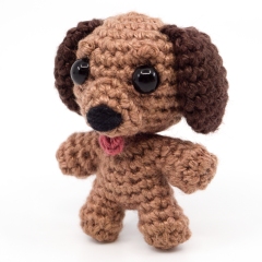 Mini Noso Dog amigurumi by Supergurumi