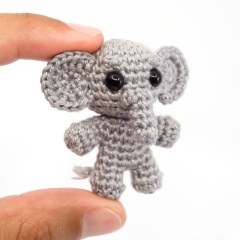 Mini Noso Elephant amigurumi pattern by Supergurumi