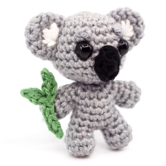 Mini Noso Koala amigurumi by Supergurumi