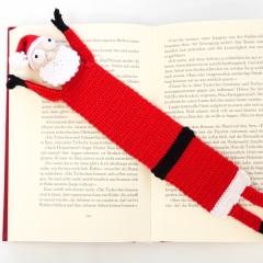 Santa Claus Bookmark amigurumi pattern by Supergurumi
