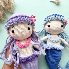 Crochet Mermaid amigurumi by RNata