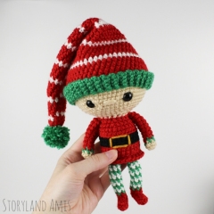 Jingle the Elf amigurumi by Storyland Amis