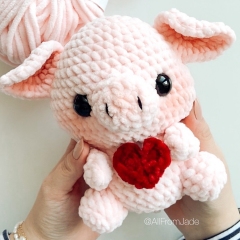  Pascal the Piglet amigurumi by All From Jade