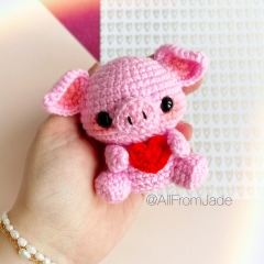  Pascal the Piglet amigurumi pattern by All From Jade