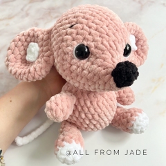 Sara the Mouse amigurumi pattern by All From Jade