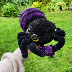 The Spider Family amigurumi by All From Jade