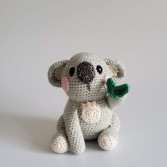 Mallee The Koala  amigurumi pattern by Belle and Grace Handmade Crochet